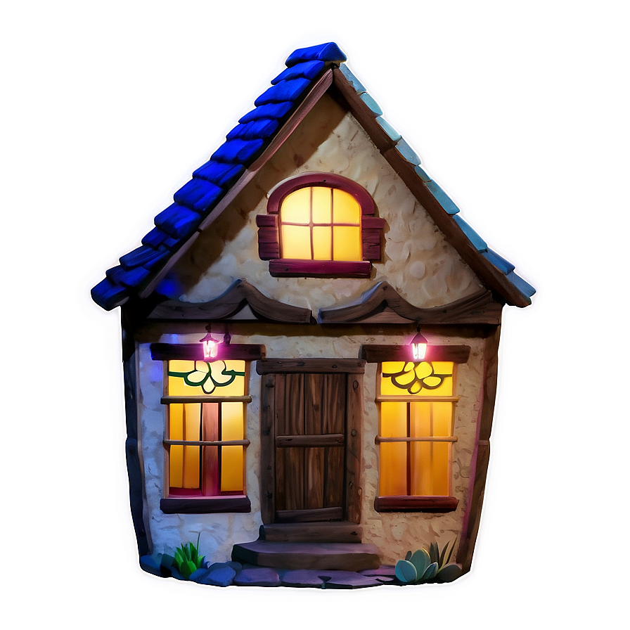 Encanto House Magical Glow Png Dic40