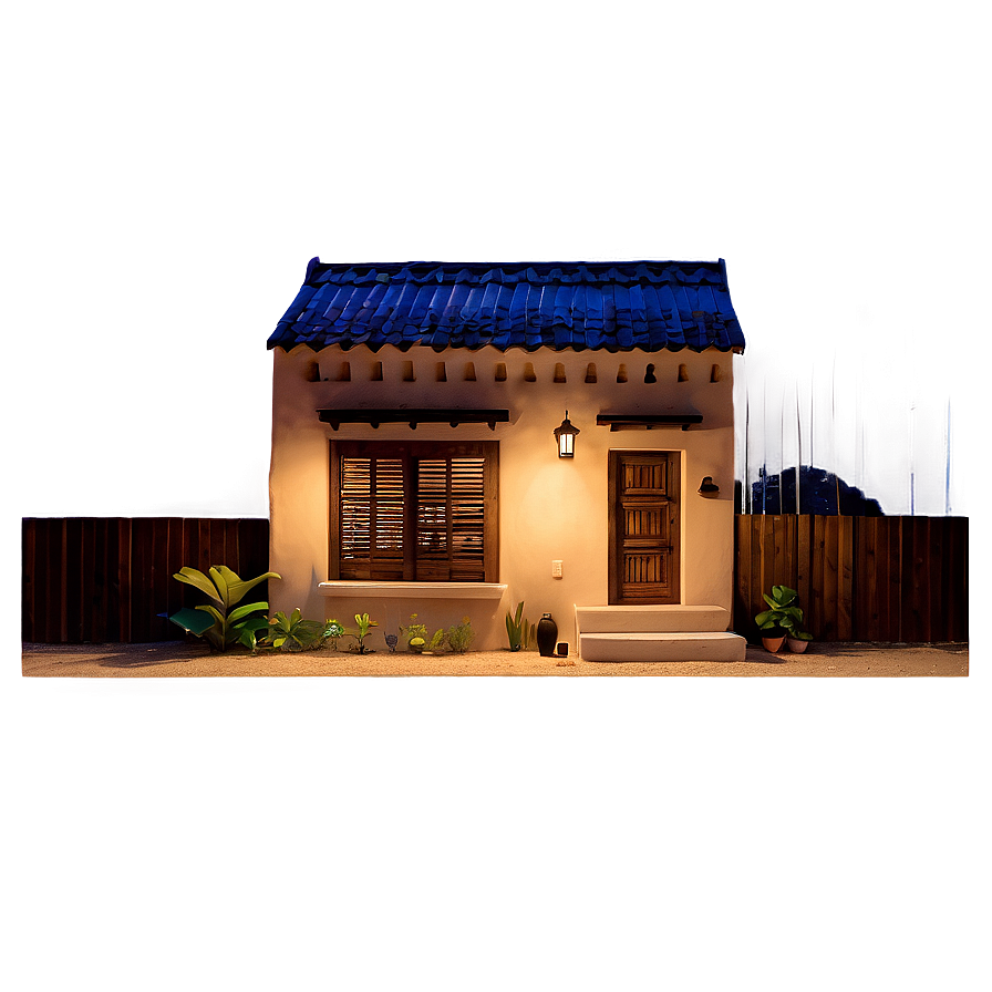 Encanto House Night Scene Png Eqd77