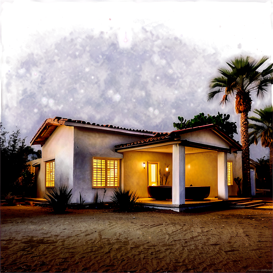 Encanto House Under Moonlight Png 60