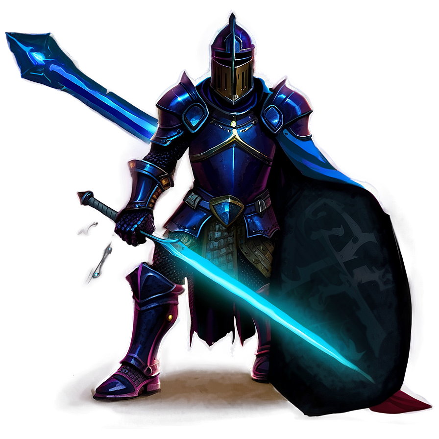 Enchanted Black Knight Png 23