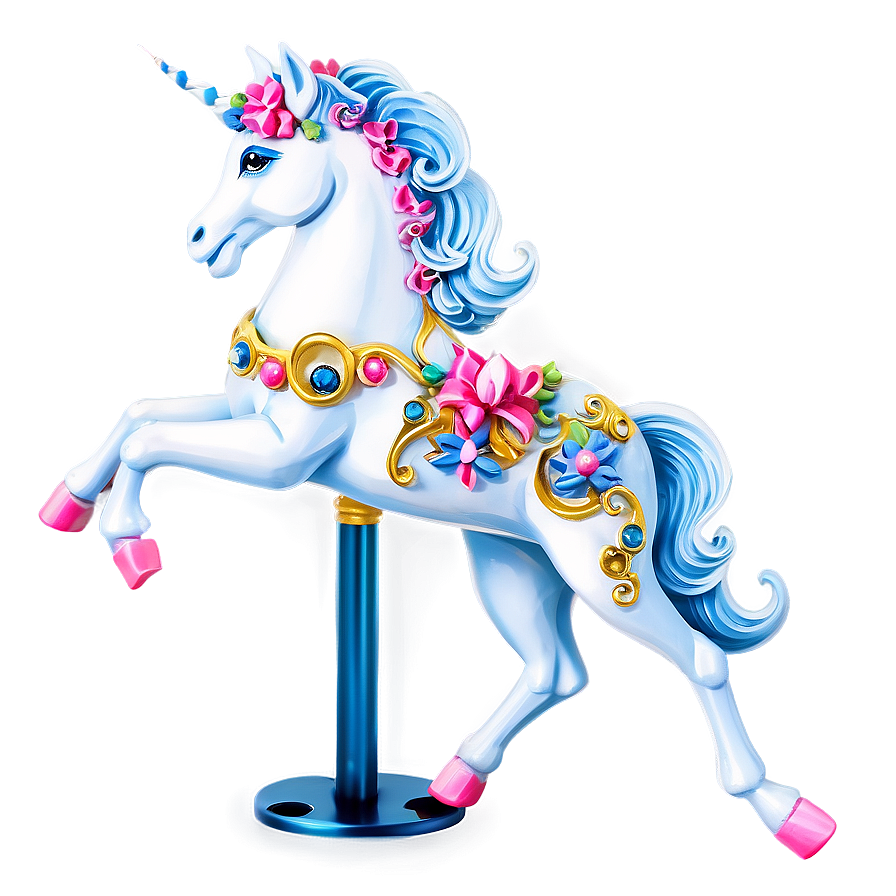 Enchanted Carousel Unicorn Png Upa