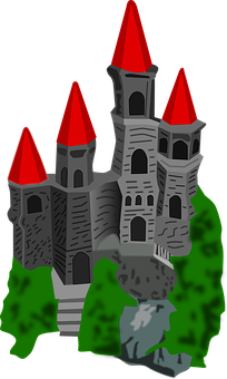 Enchanted Castle Illustration