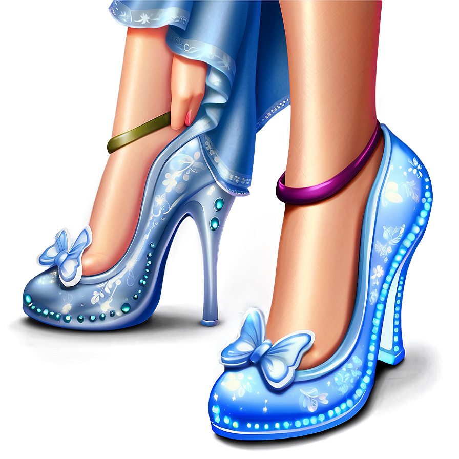 Enchanted Cinderella Shoe Png 06292024