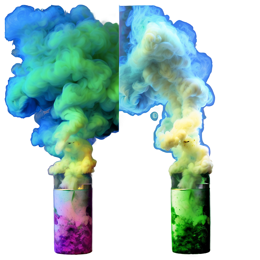 Enchanted Color Smoke Png Bex