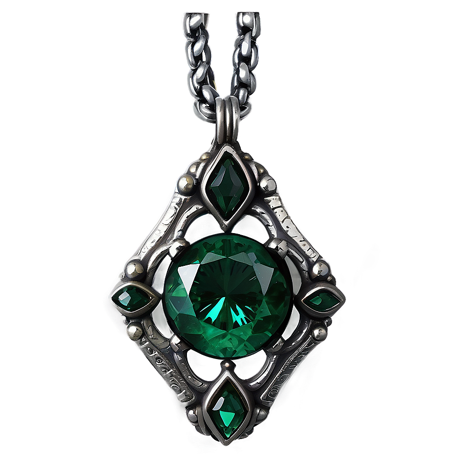 Enchanted Emerald Talisman Png 37