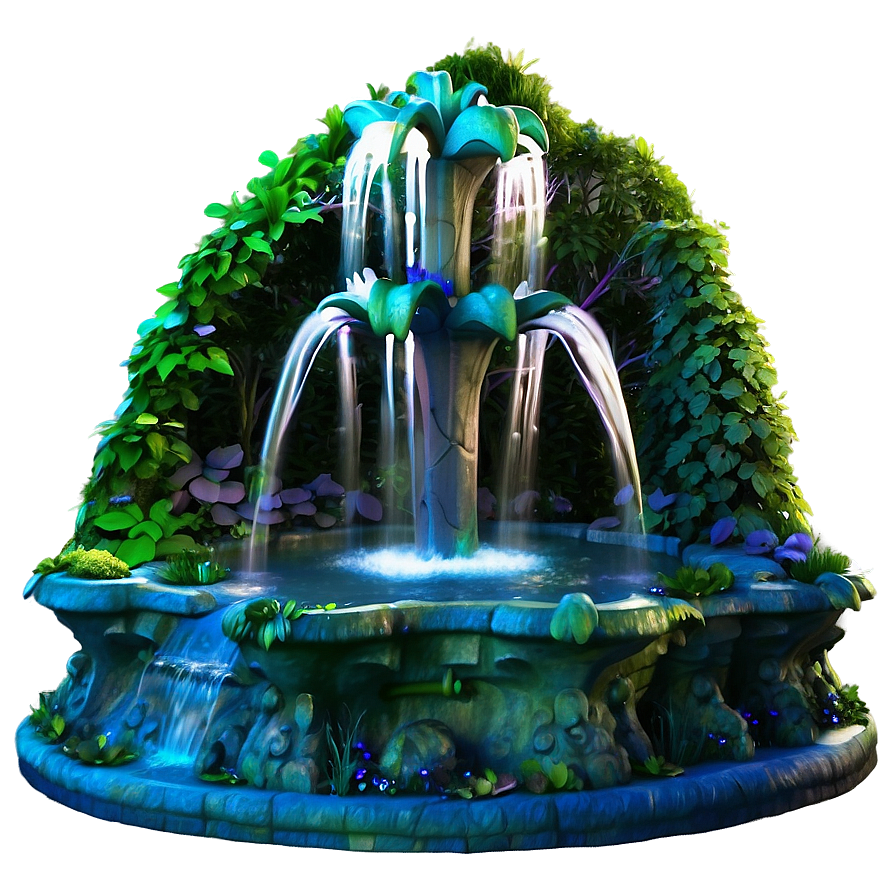 Enchanted Forest Fountain Png Ipb