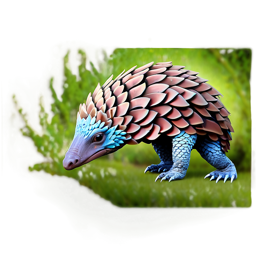 Enchanted Forest Pangolin Png Duy57