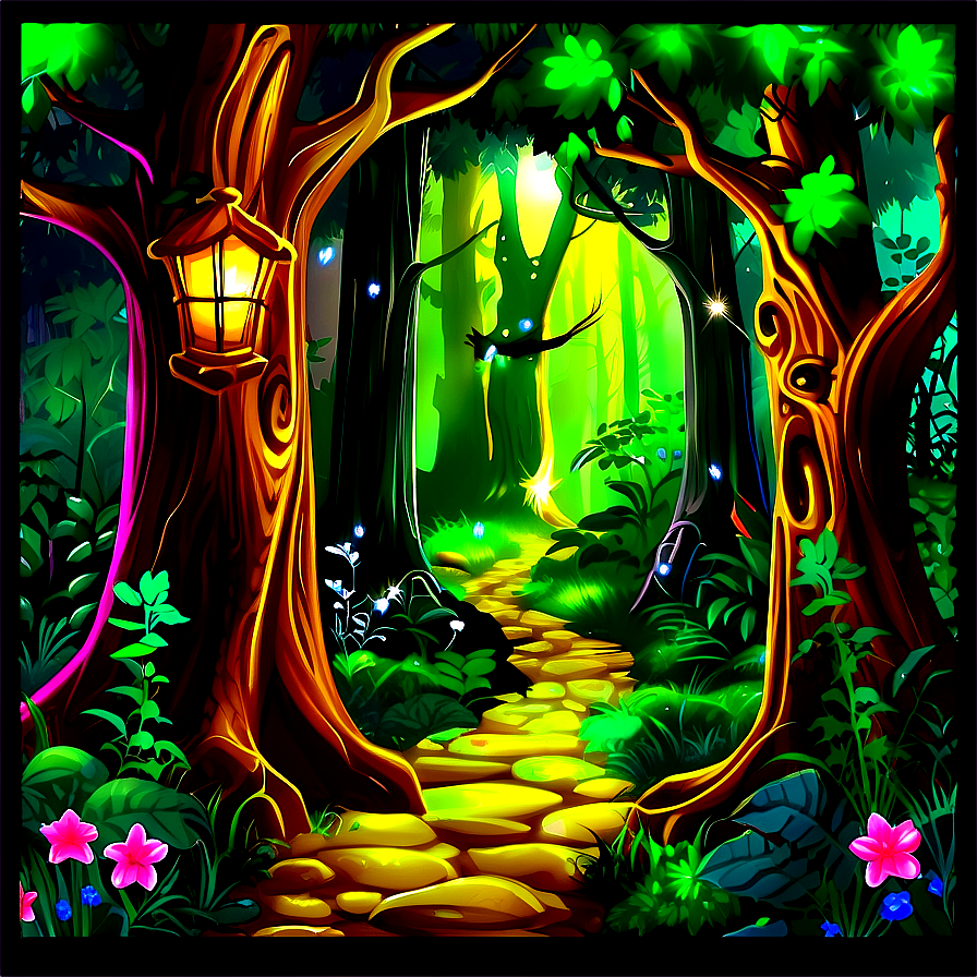 Enchanted Forest Scene Png 71