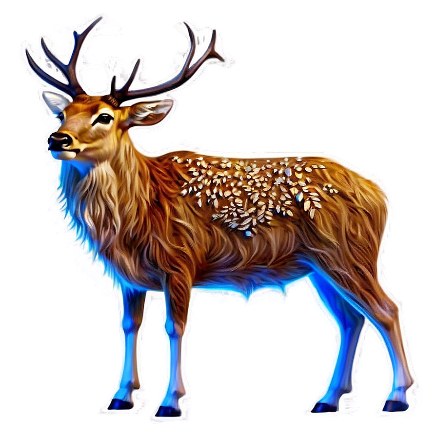 Enchanted Forest Stag Png 06292024