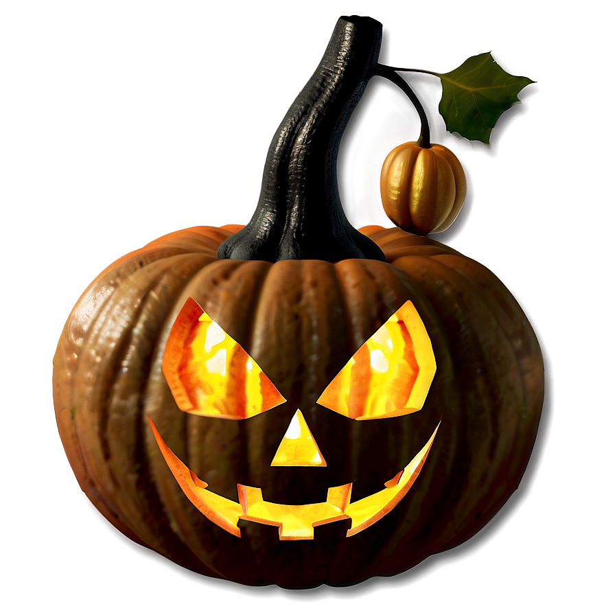 Enchanted Scary Pumpkin Png 06292024