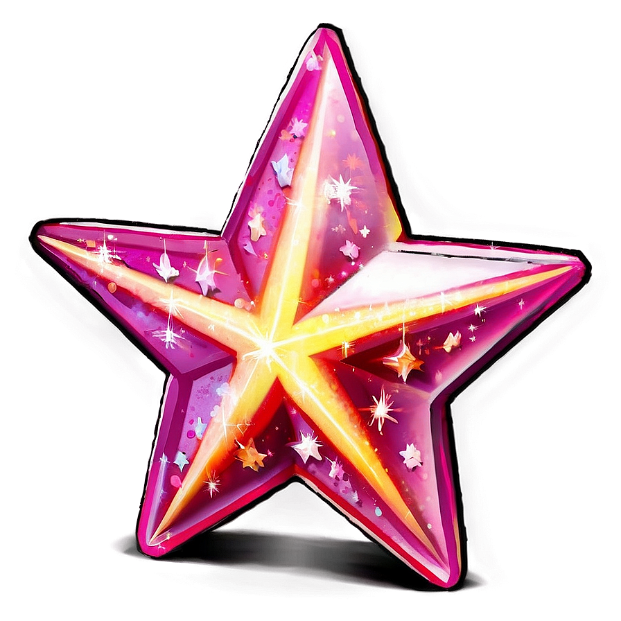 Enchanted Star Sparkle Png Tst