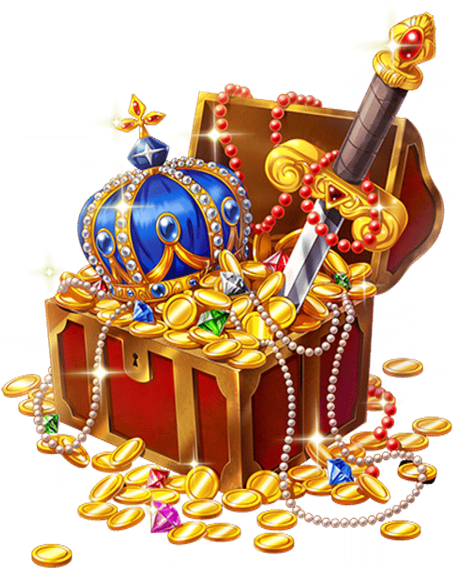 Enchanted Treasure Chest Illustration