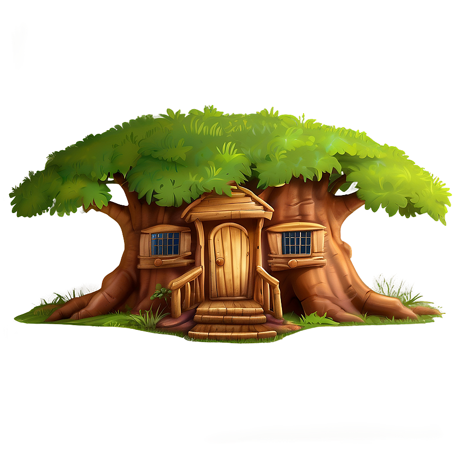 Enchanted Tree House Png 06282024