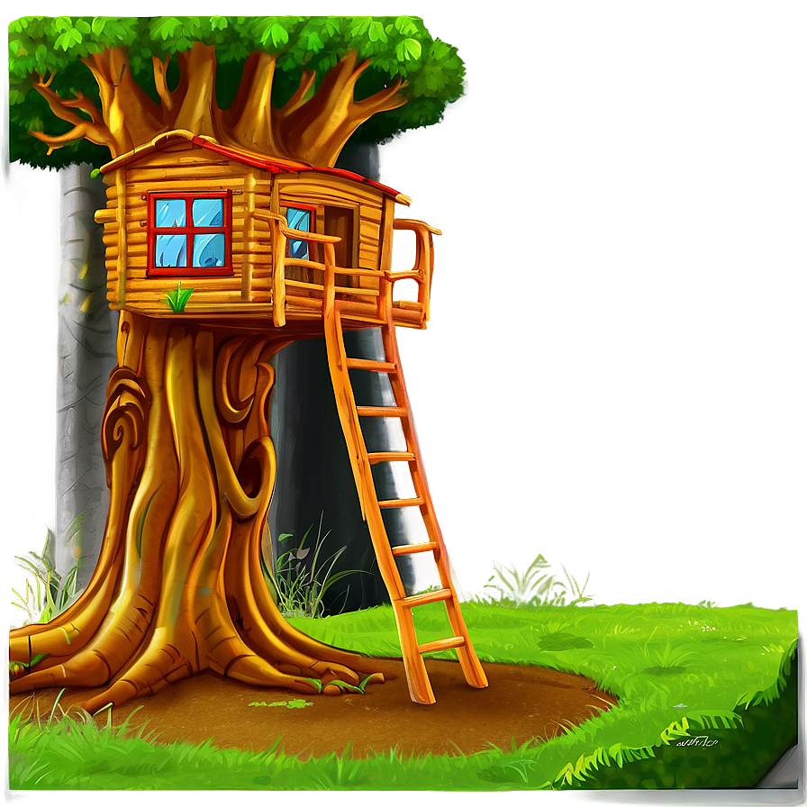 Enchanted Tree House Png Clf