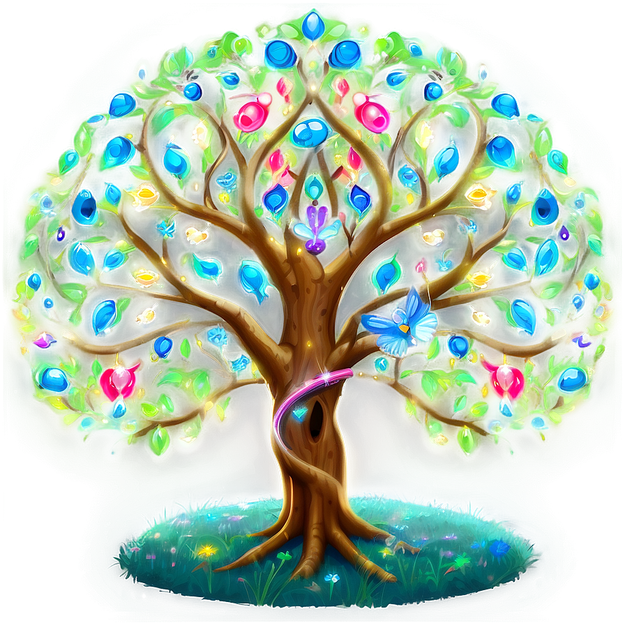 Enchanted Tree Of Life Fantasy Png Yur