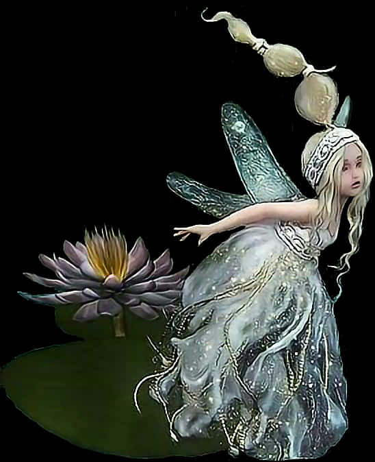 Enchanted Water Lily Fairy