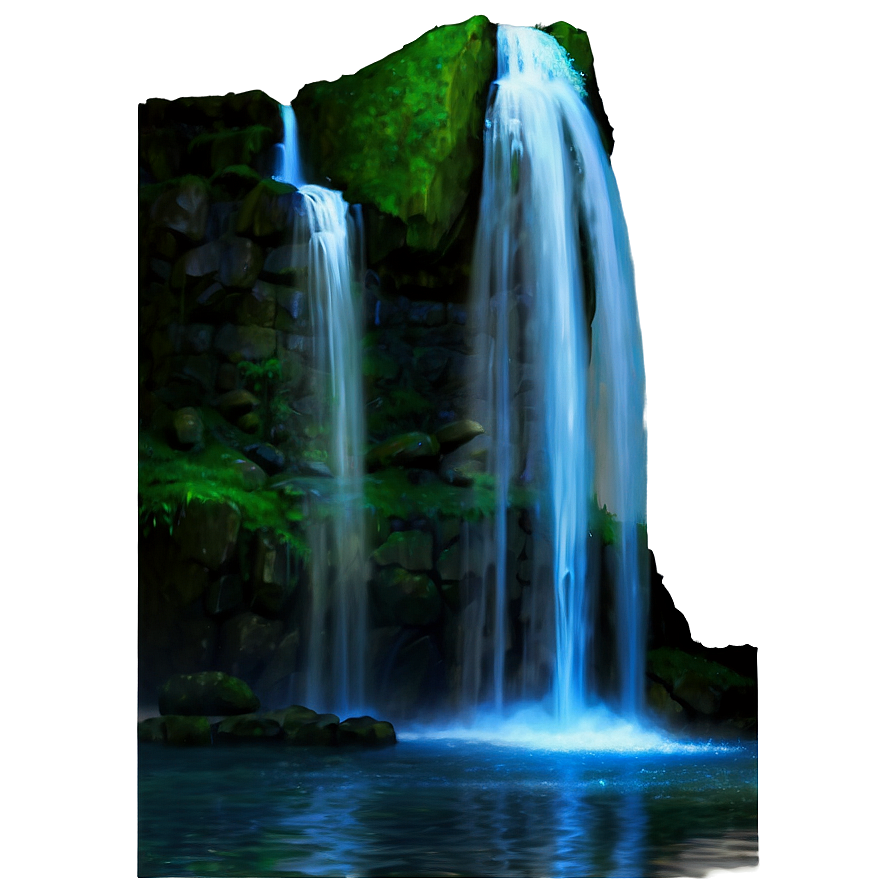 Enchanted Waterfall Fantasy Png 35