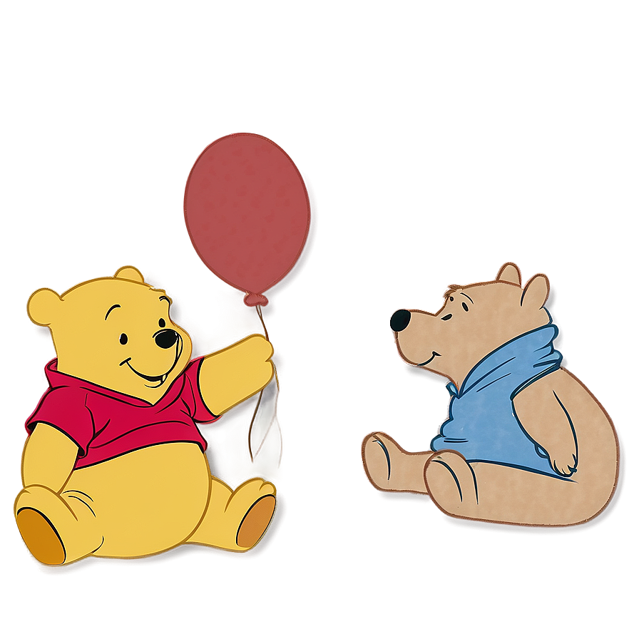 Endearing Classic Pooh Png 06292024