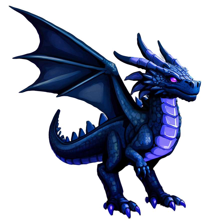 Ender Dragon Digital Painting Png Kla