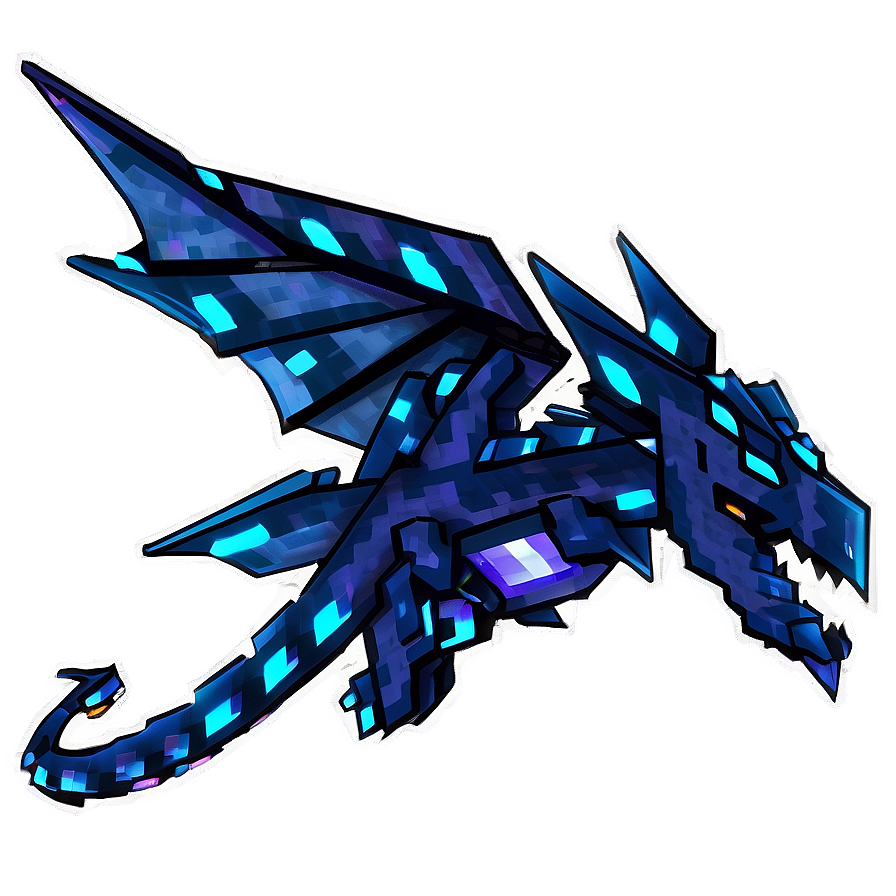 Ender Dragon In Minecraft World Png 05252024