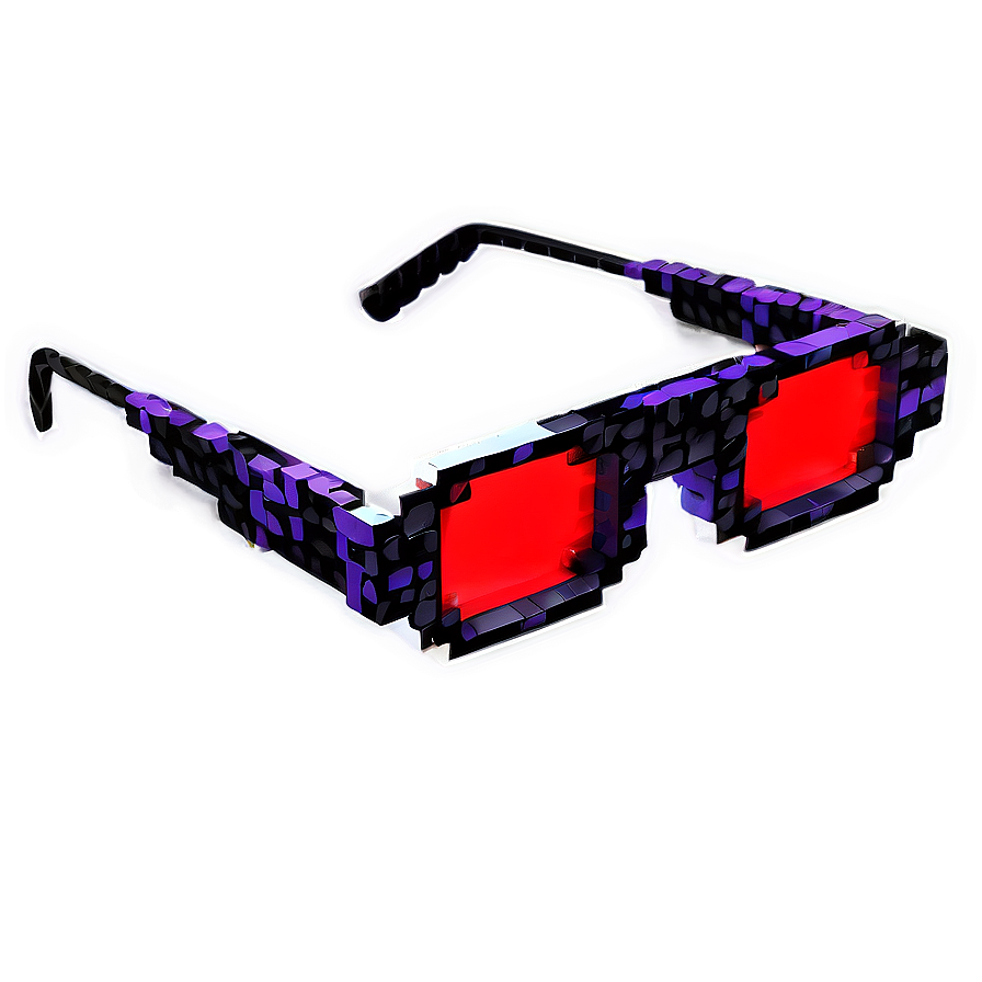 Ender Dragon Minecraft Glasses Png 86