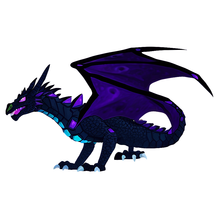 Ender Dragon Minimalist Design Png 05252024