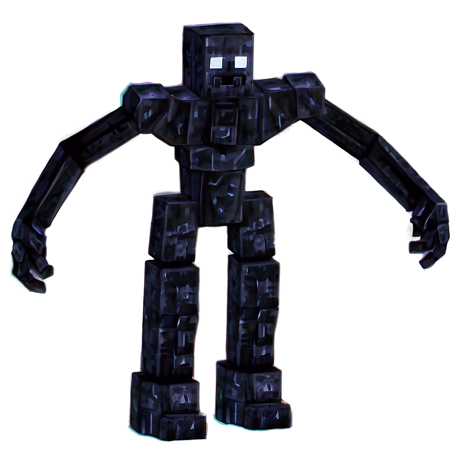 Enderman And Iron Golem Peace Png Sys96