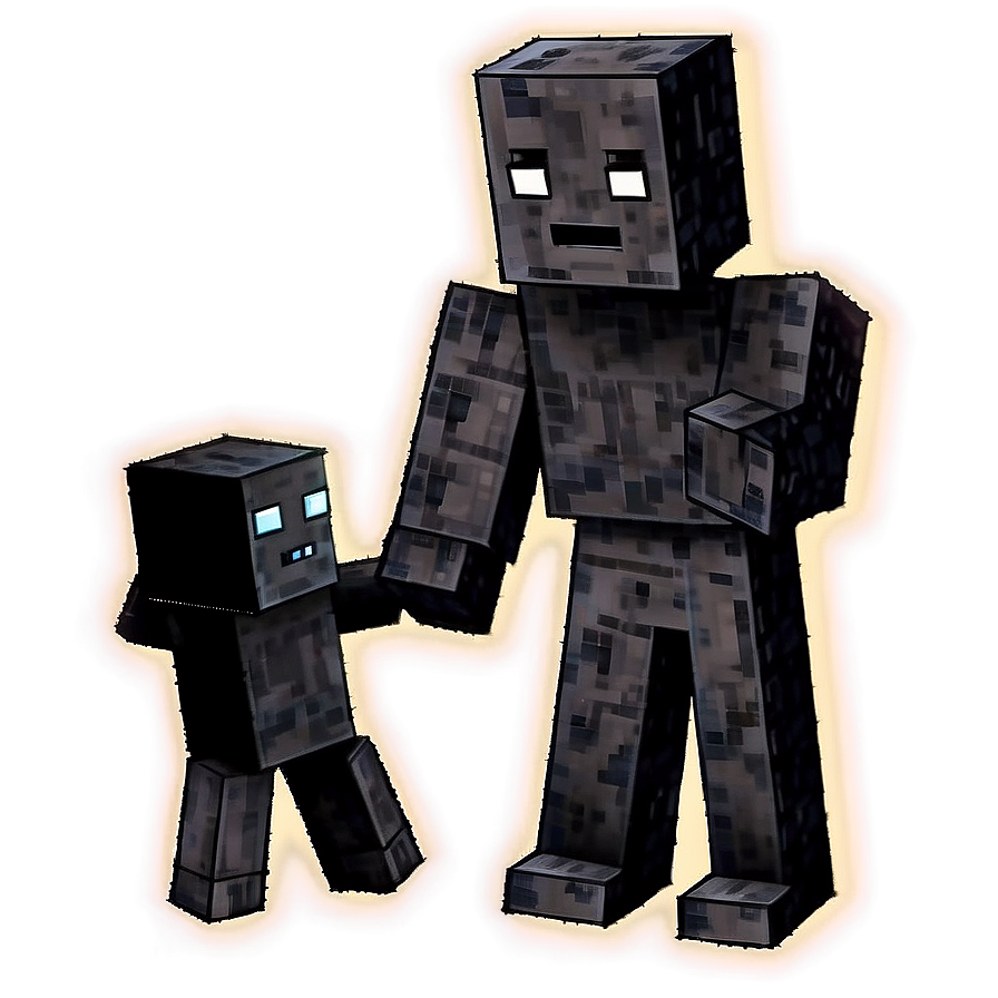 Enderman In Battle With Player Png 05242024