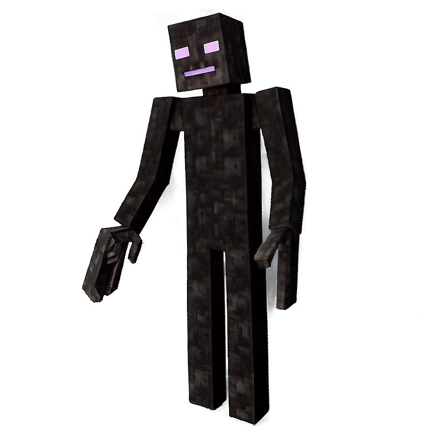 Enderman In Battle With Player Png 05242024