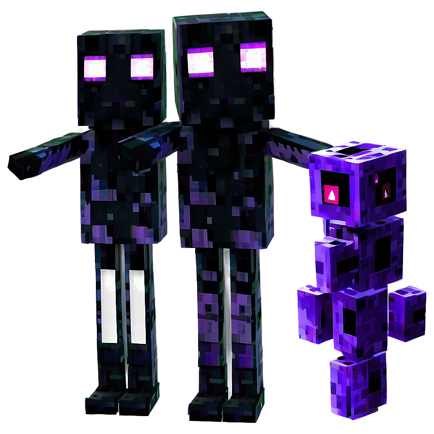 Enderman With Potion Effects Png Lqb