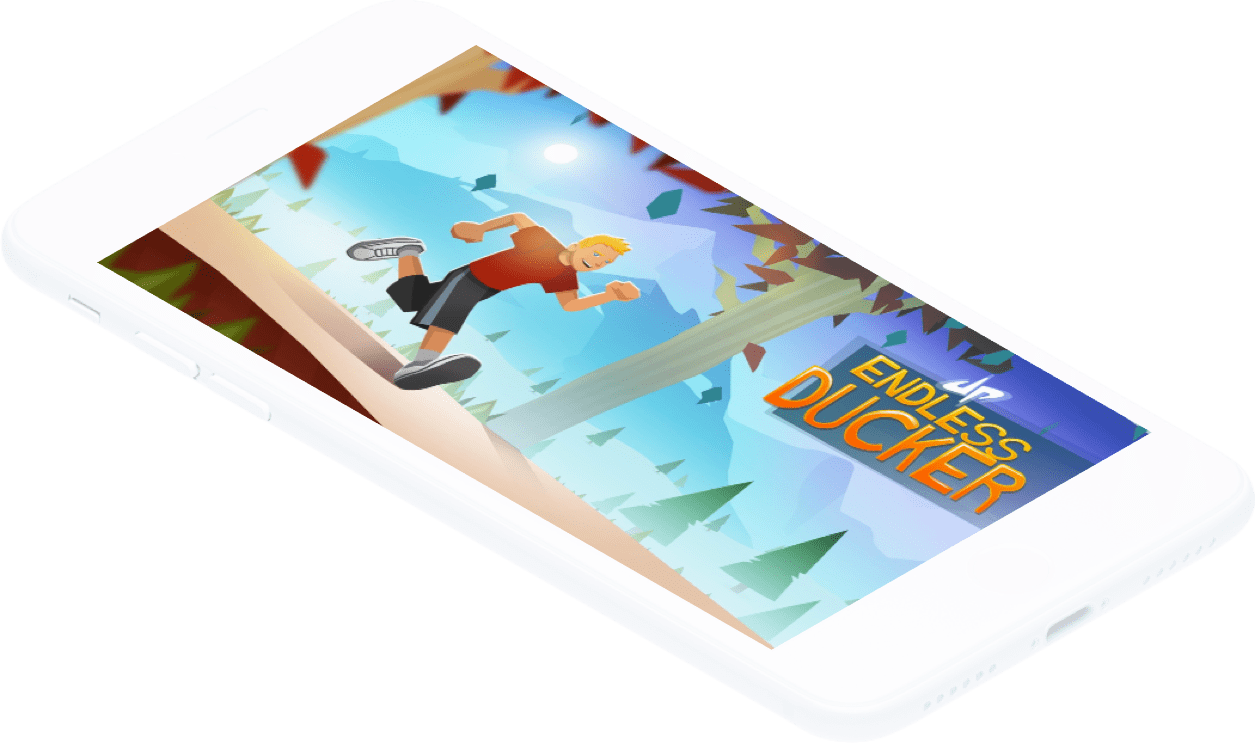 Endless Runner Gameon Smartphone