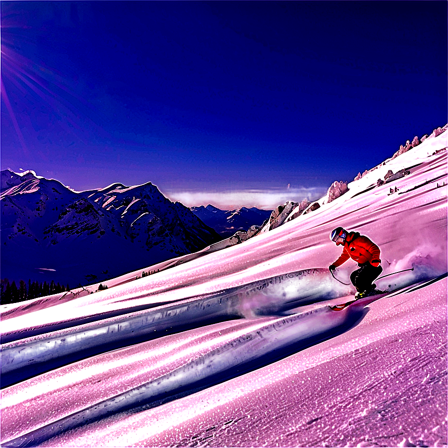 Endless Skiing Slopes Png 97