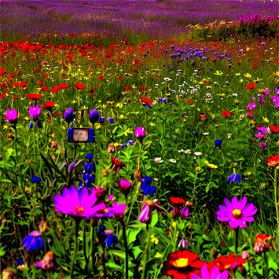 Endless Wildflower Field Png Ucm58