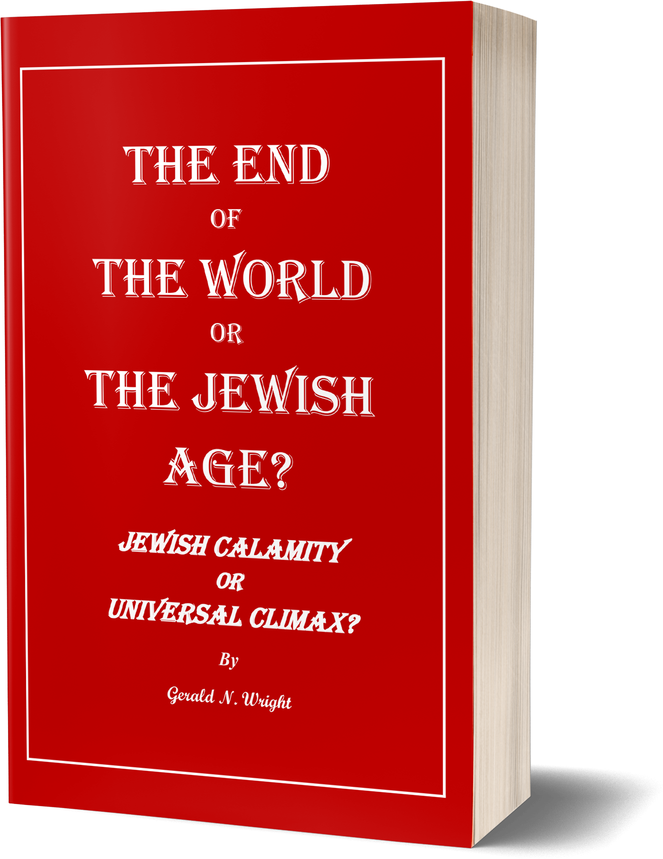 Endof Worldor Jewish Age Book Cover