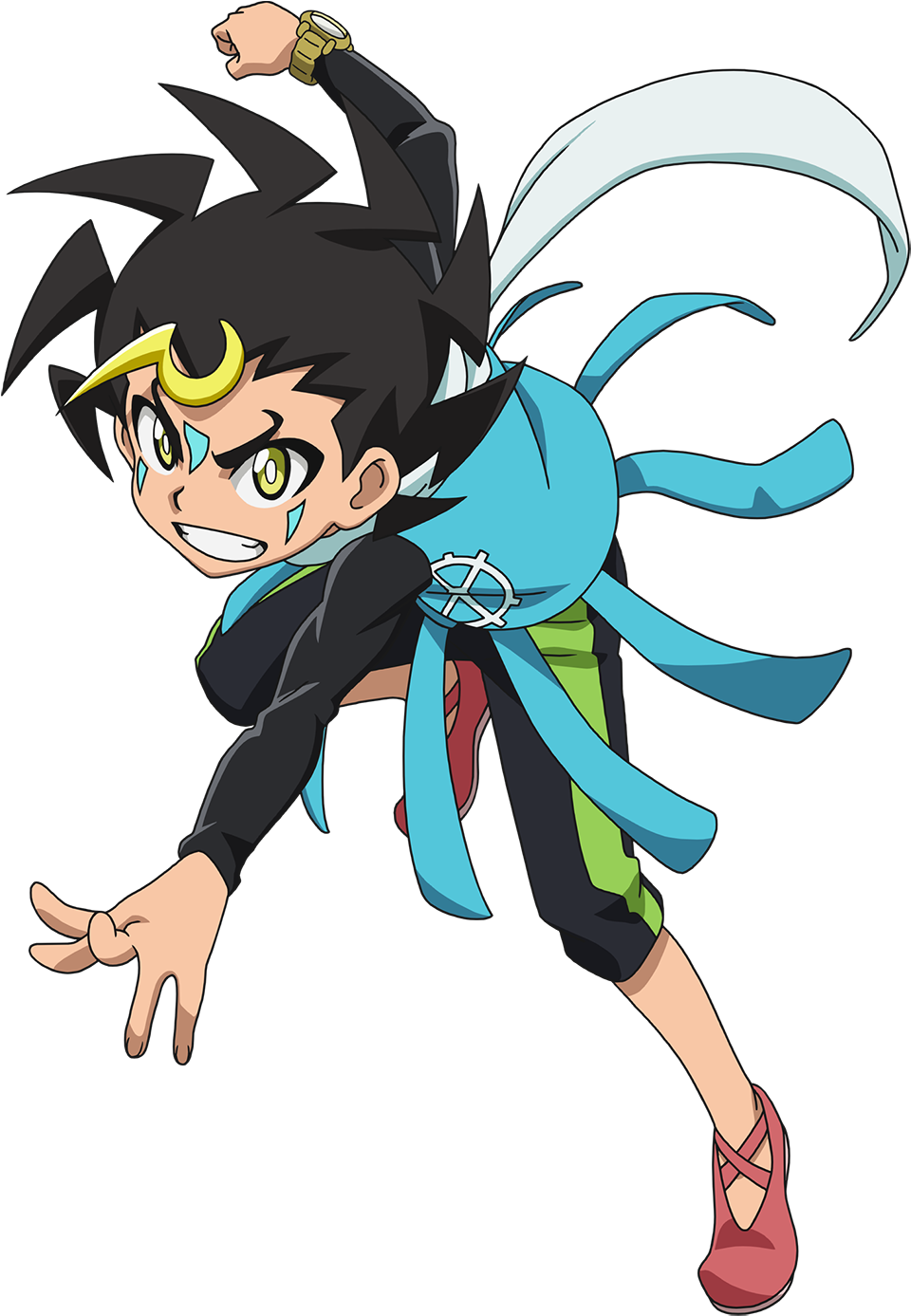 Energetic Beyblade Character