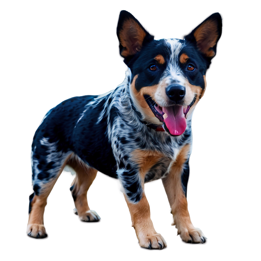 Energetic Blue Heeler Png 95