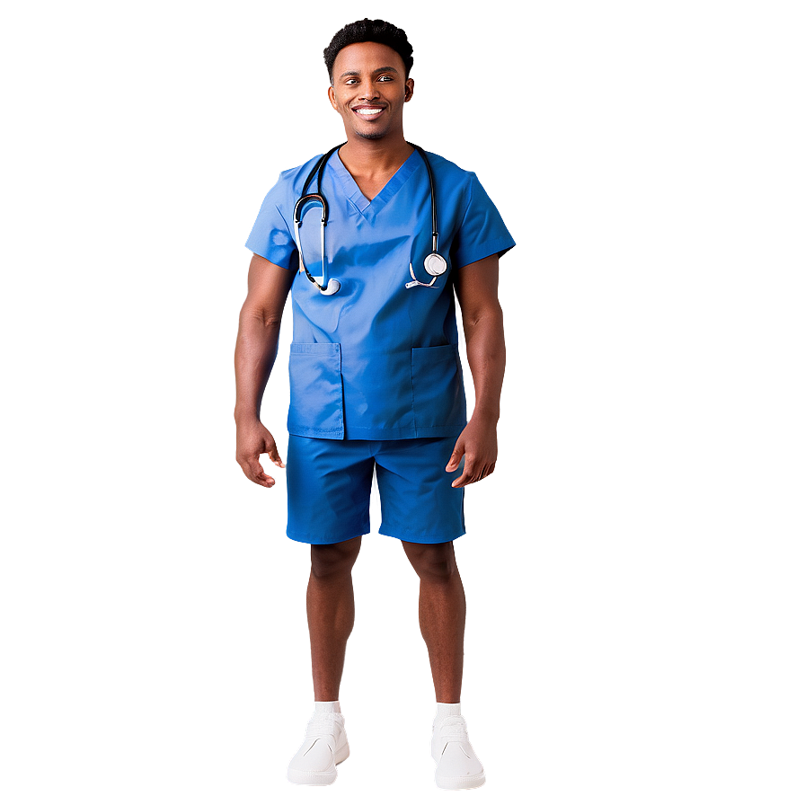 Energetic Male Nurse Png 31