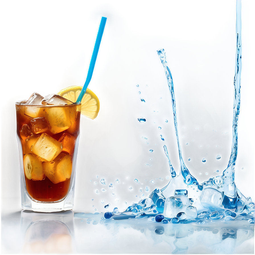 Energizing Iced Tea Splash Png 06242024