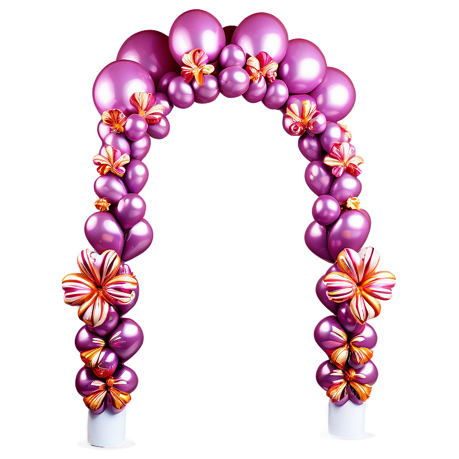 Engagement Celebration Balloon Arch Png 44