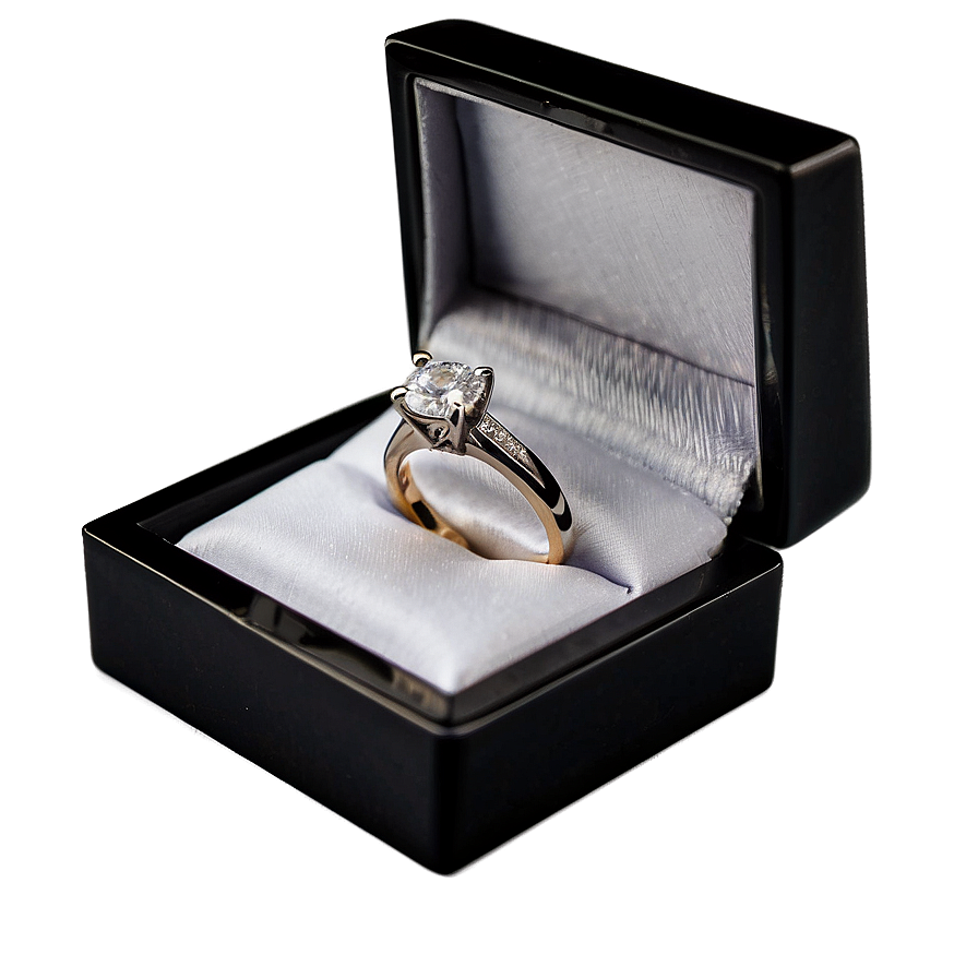 Engagement Ring Box Png 06282024