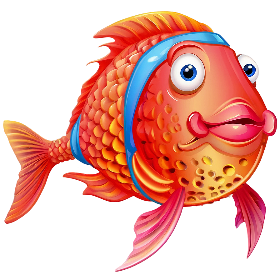 Engaging Cute Fish Cartoon Png Yyn98