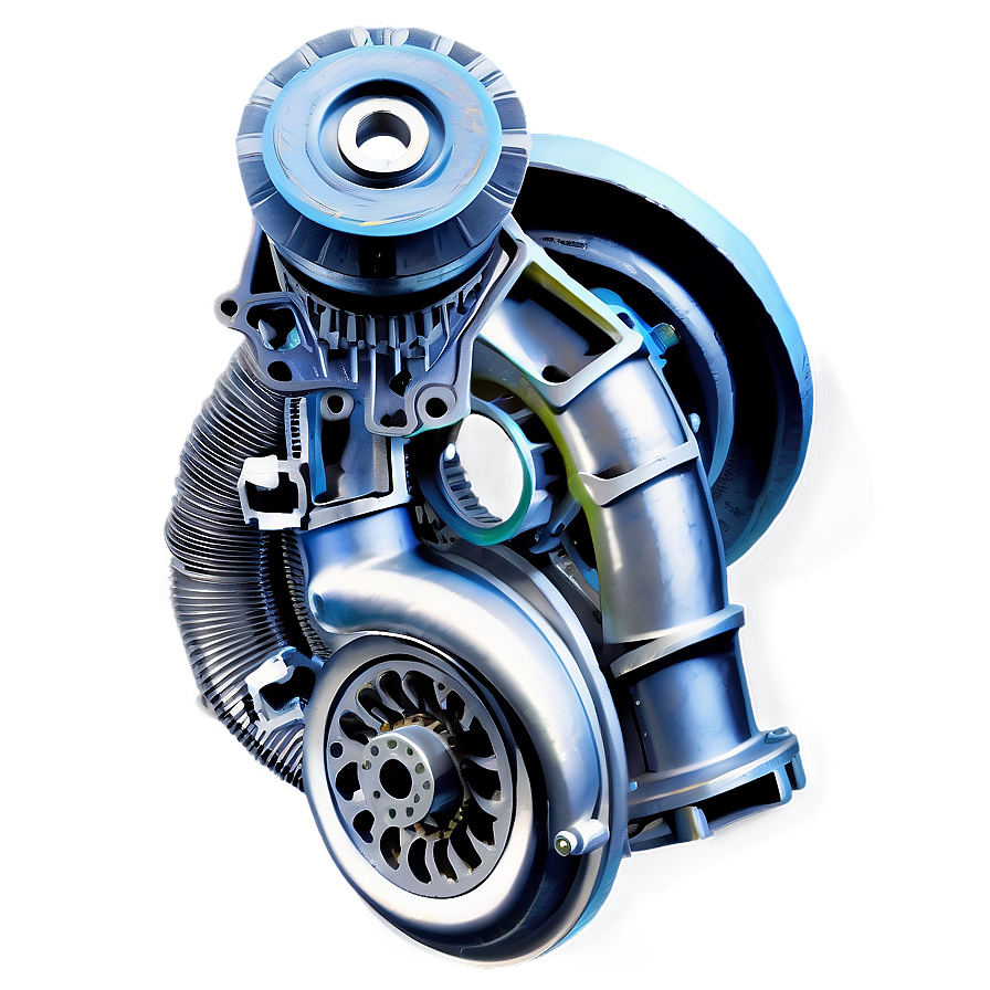 Engine Turbocharger Png Wrw