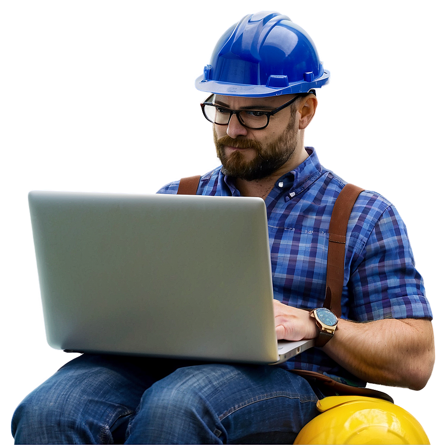 Engineer With Laptop Png 92