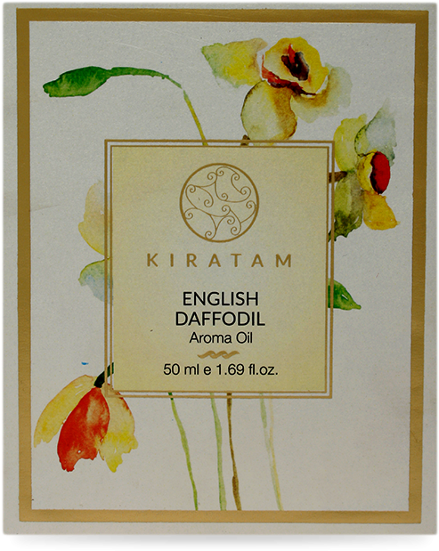 English Daffodil Aroma Oil Packaging