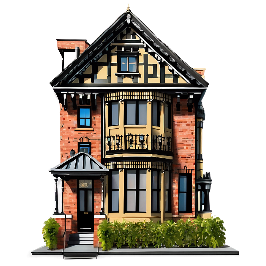 English Victorian Architecture Png Buo83