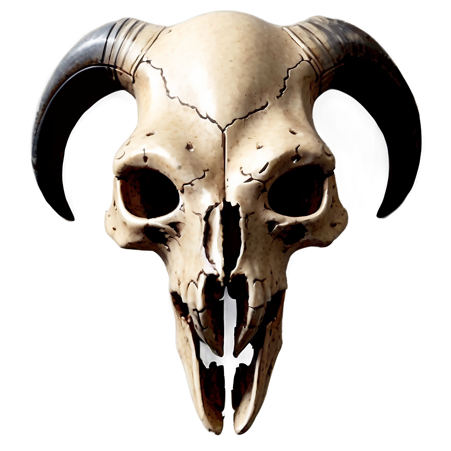 Engraved Animal Skull Sketch Png Tlh