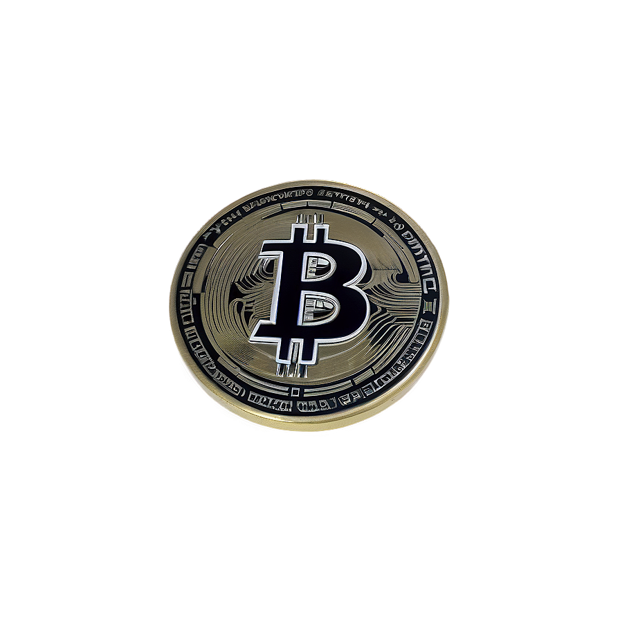 Engraved Crypto Coin Png 62