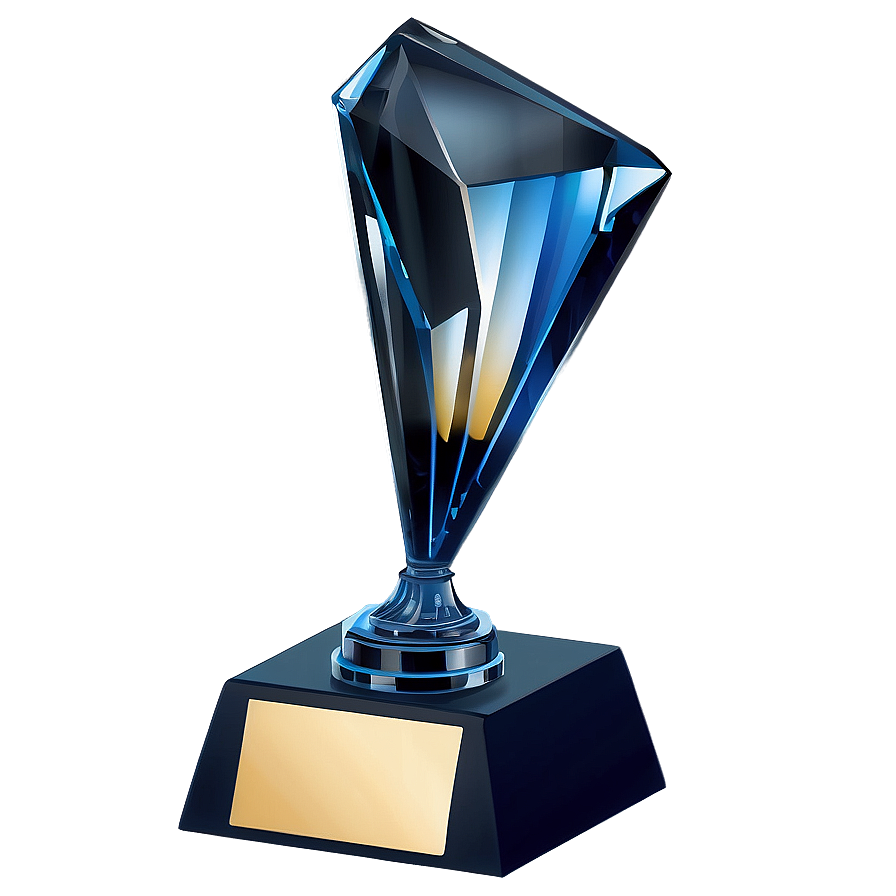 Engraved Crystal Trophy Png 94