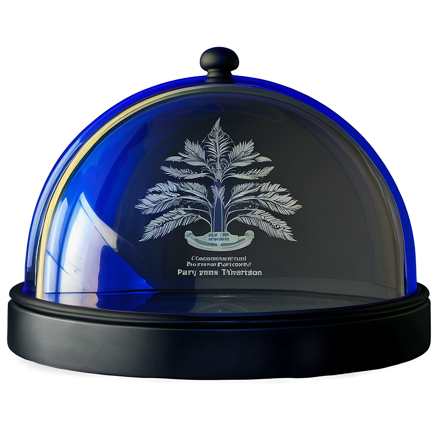 Engraved Glass Dome Png 06282024