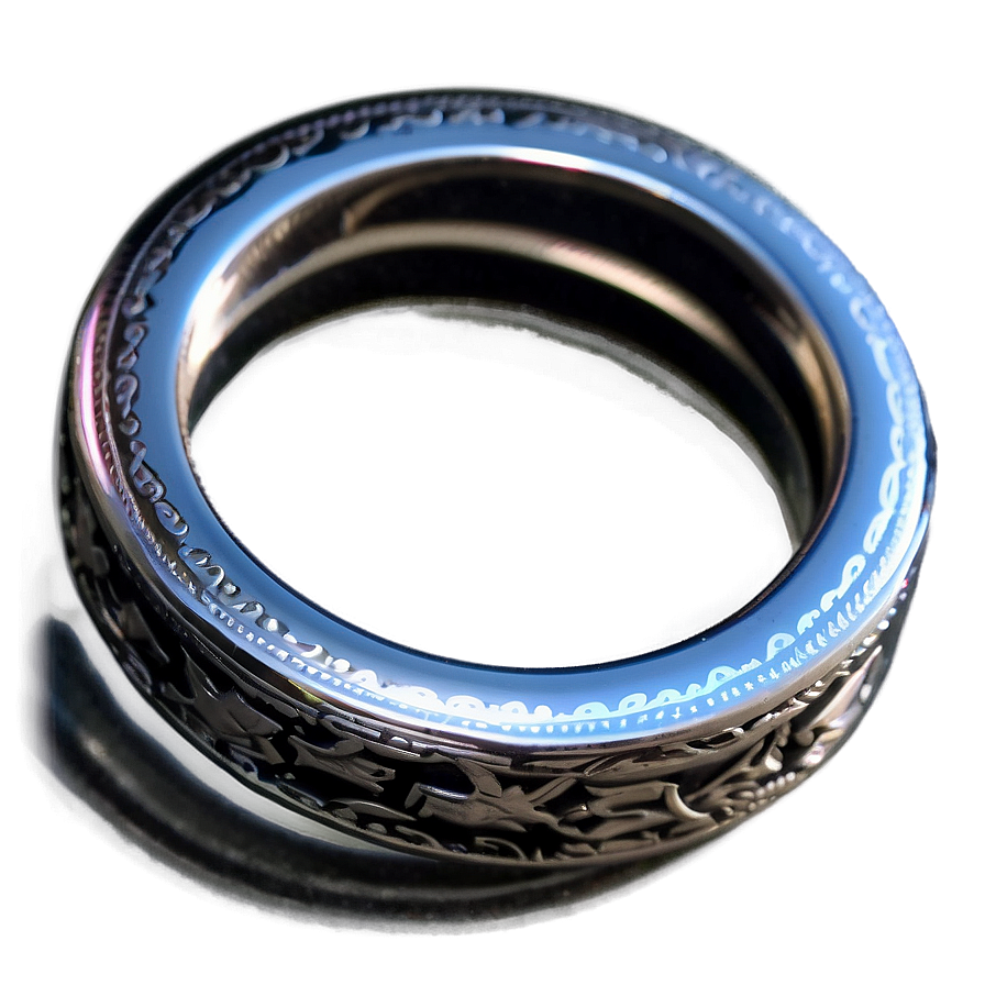 Engraved Metal Ring Png Noi